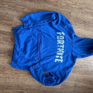 Fortnite Boys Character Fill Logo Graphic Pullover Hoodie Royal Blue‎